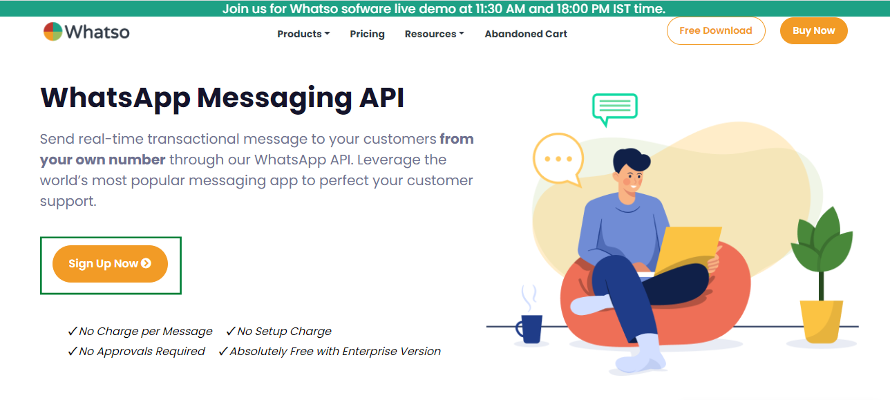 WhatsApp Messaging API