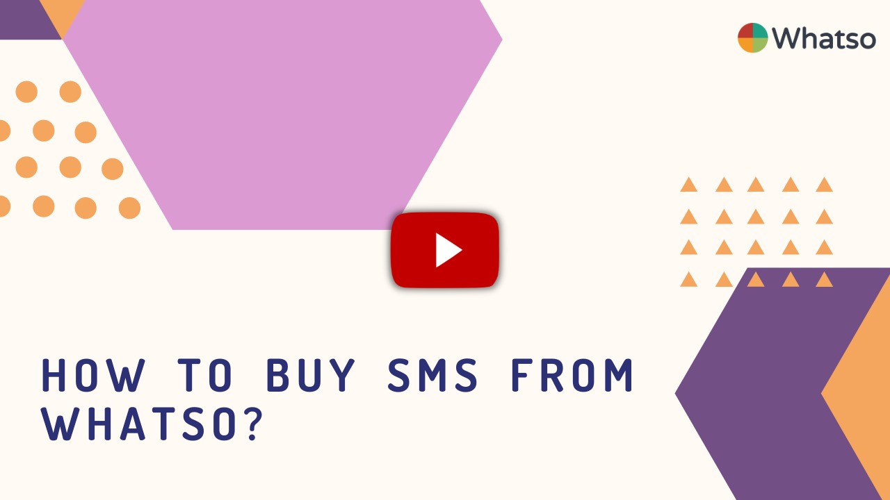 How to buy SMS from Whatso