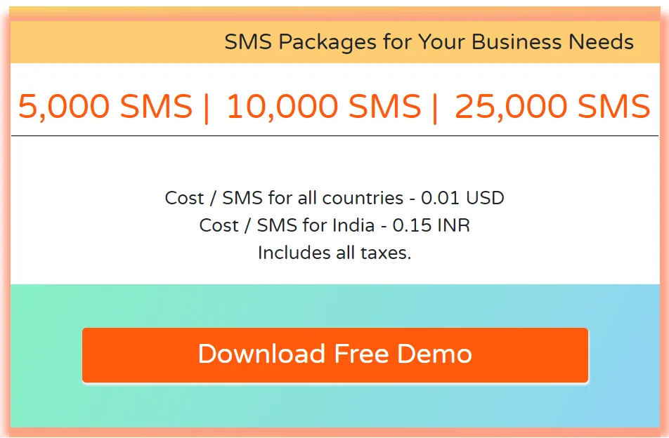 software SMS package